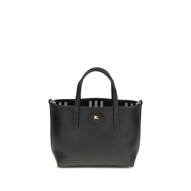 Burberry Black Calf Leather Shoulder Bag