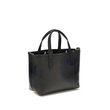 Burberry Black Calf Leather Shoulder Bag