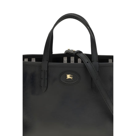 Burberry Black Calf Leather Shoulder Bag