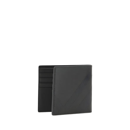 Burberry Black Calf Leather Wallet