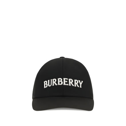 Șapcă Burberry neagră din bumbac (șapcă de baseball)