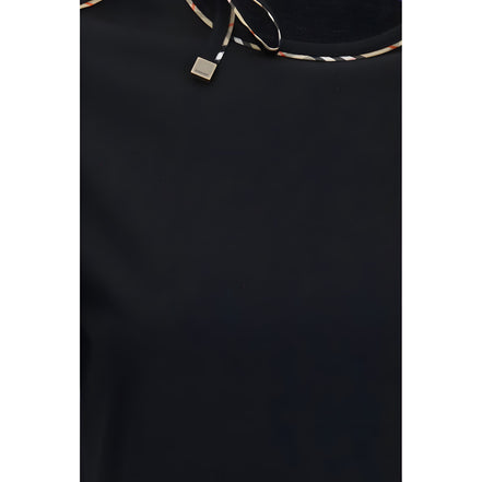 Burberry Black Cotton T-Shirt
