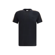 Tricou Burberry negru din bumbac