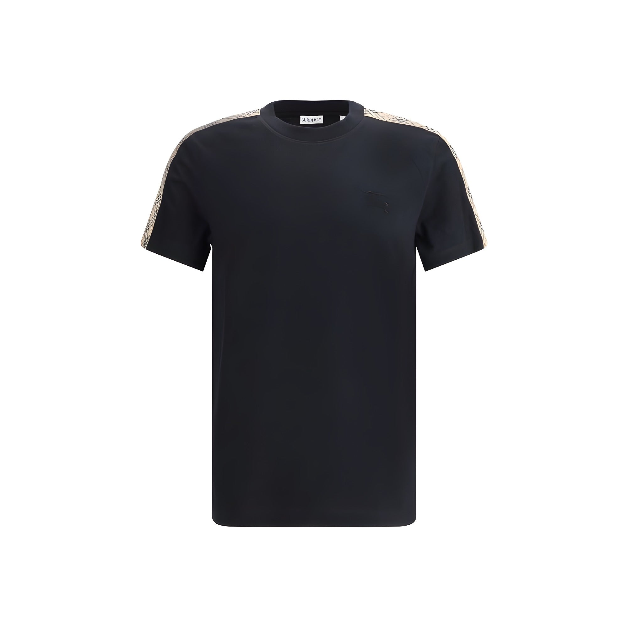 Tricou Burberry negru din bumbac