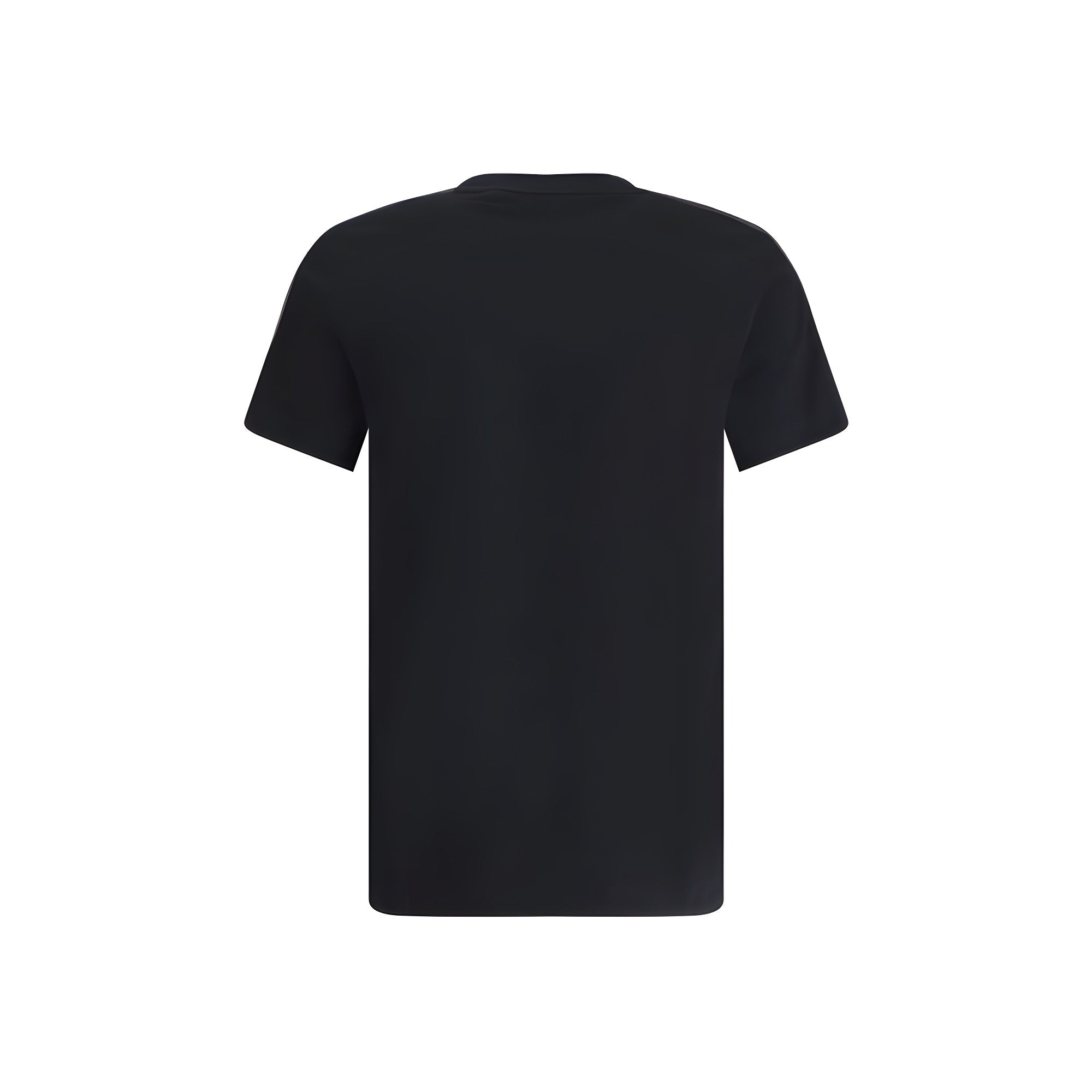 Tricou Burberry negru din bumbac