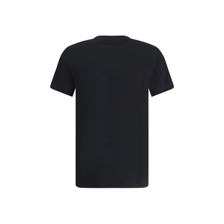 Tricou Burberry negru din bumbac
