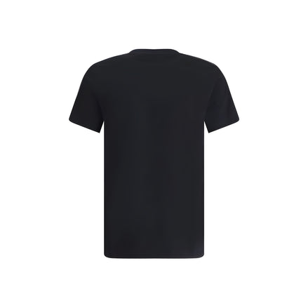 Tricou Burberry negru din bumbac