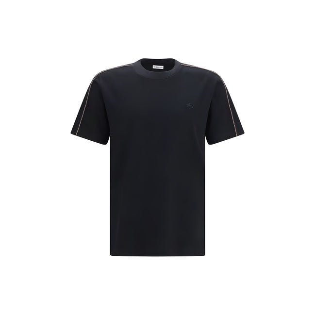 Tricou Burberry negru din bumbac