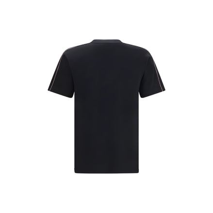 Tricou Burberry negru din bumbac