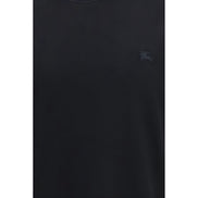 Tricou Burberry negru din bumbac