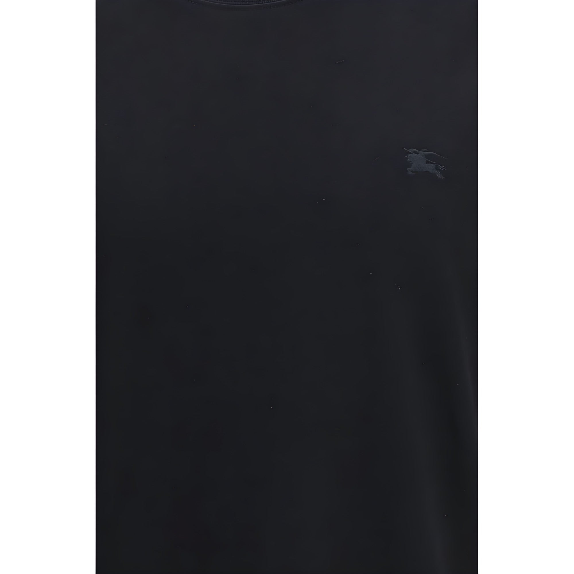 Tricou Burberry negru din bumbac