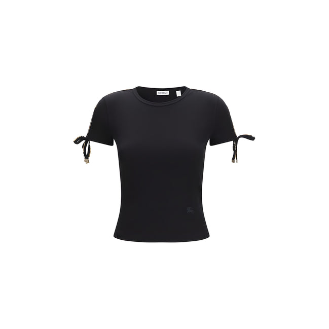 Burberry Black Cotton T-Shirt