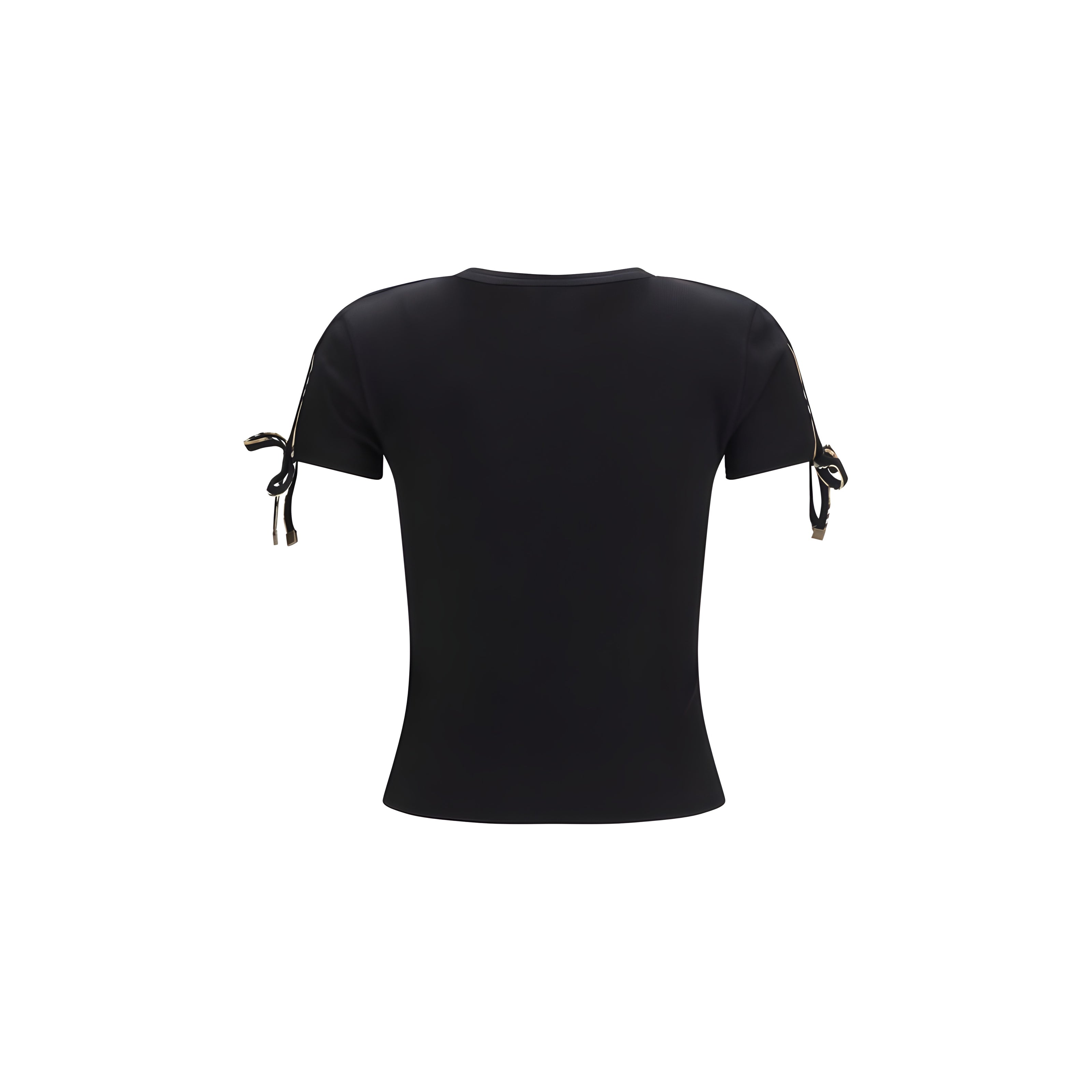 Burberry Black Cotton T-Shirt