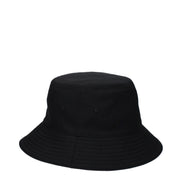 Pălărie tip bucket Burberry neagră din material textil