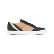 Sneakers Burberry Black Leather New Salmond