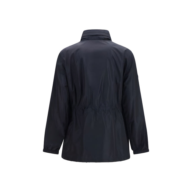 Parka Burberry neagră din poliamidă