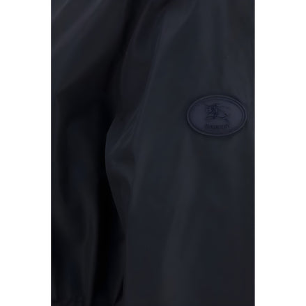 Parka Burberry neagră din poliamidă
