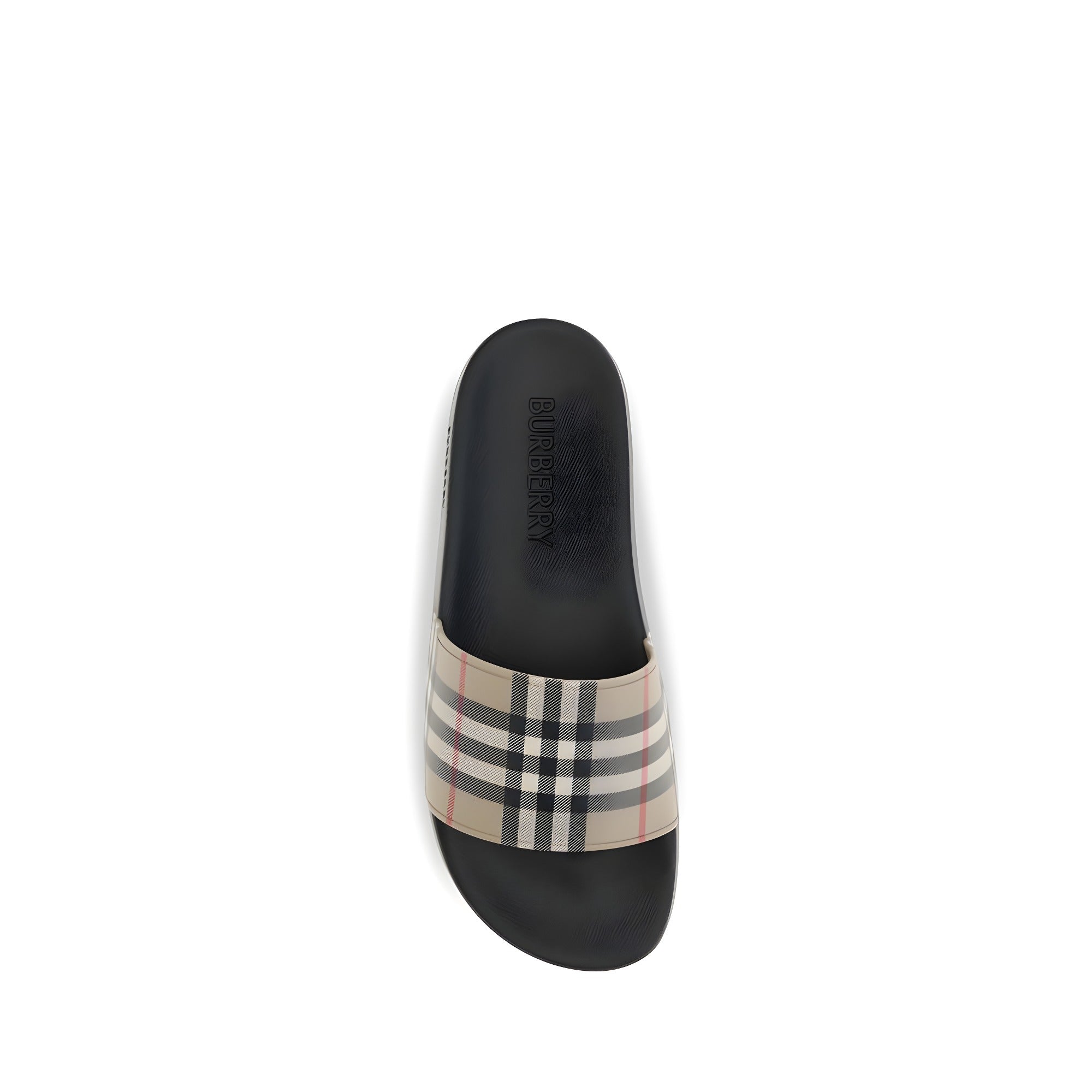 Burberry Black Rubber Slides