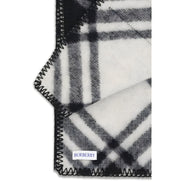 Burberry Black Wool Oves Aries Scarf