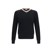 Burberry Black Wool Sweatshirt