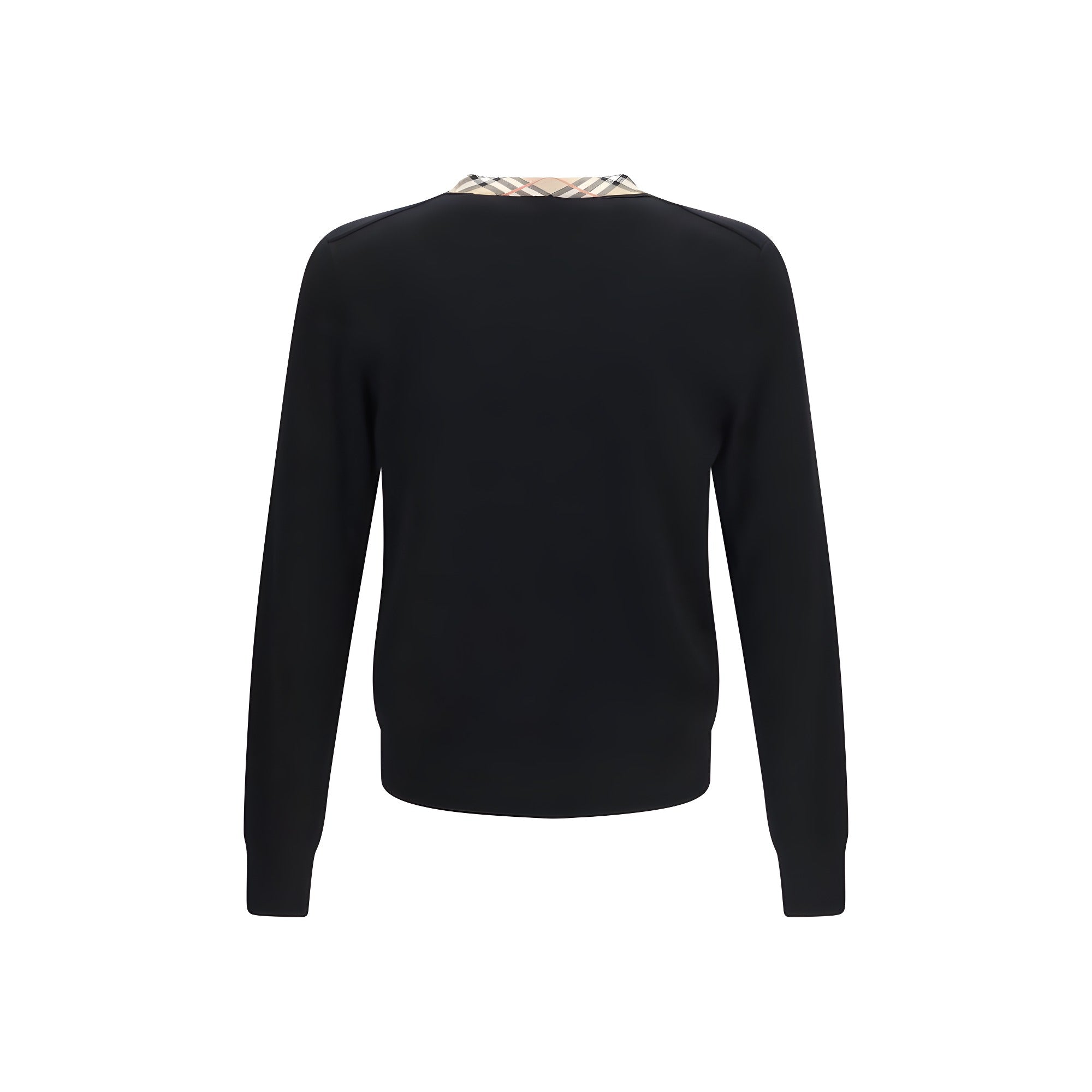 Burberry Black Wool Sweatshirt