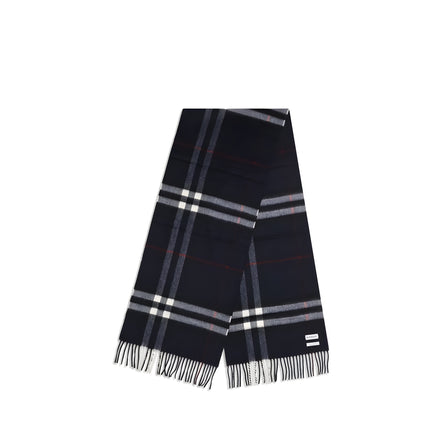 Burberry Blue Cashmere Scarf