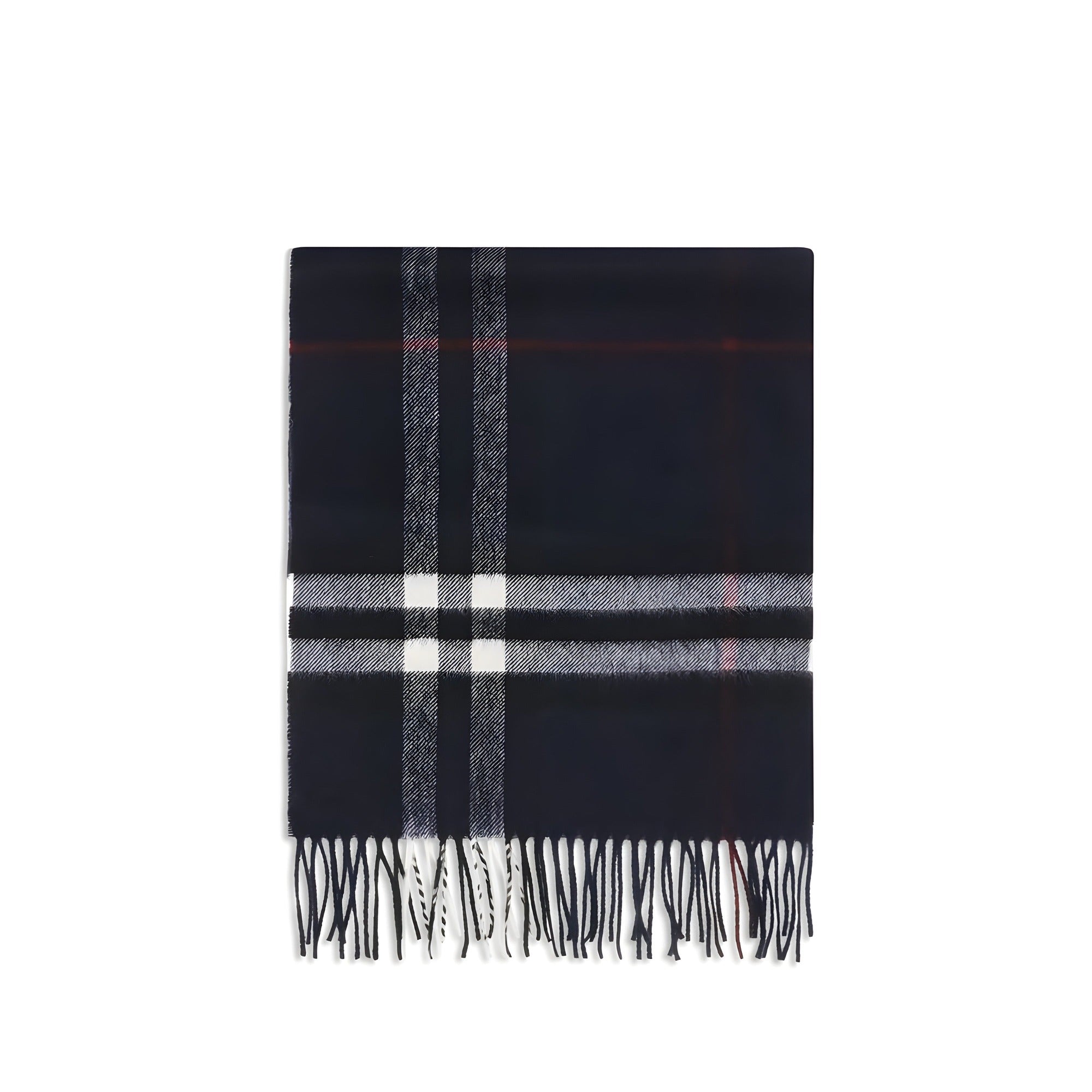Eșarfă Burberry din cașmir albastru