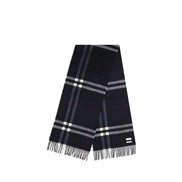 Eșarfă Burberry din cașmir albastru