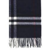 Eșarfă Burberry din cașmir albastru