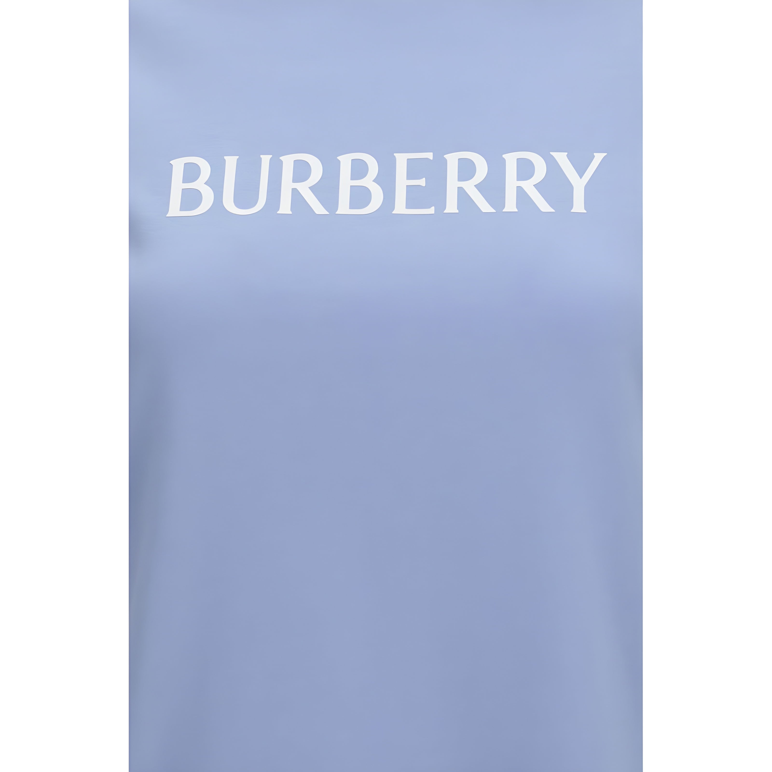 Burberry Blue Cotton T-Shirt