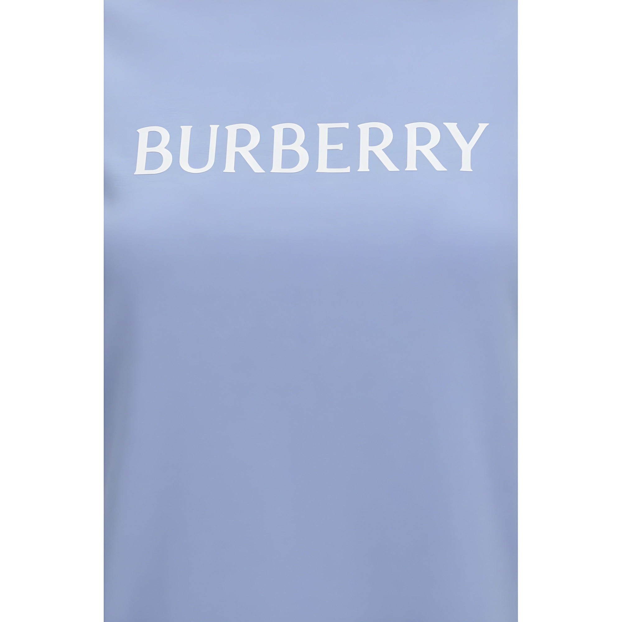 Burberry Blue Cotton T-Shirt
