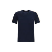 Tricou Burberry din bumbac albastru