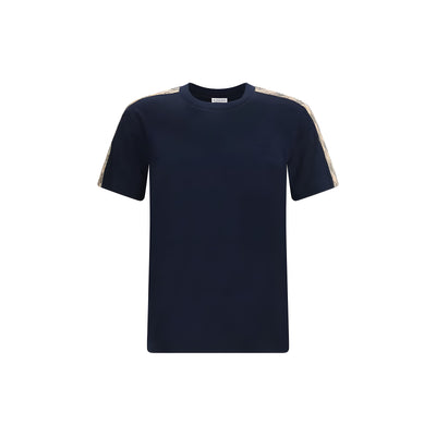 Tricou Burberry din bumbac albastru