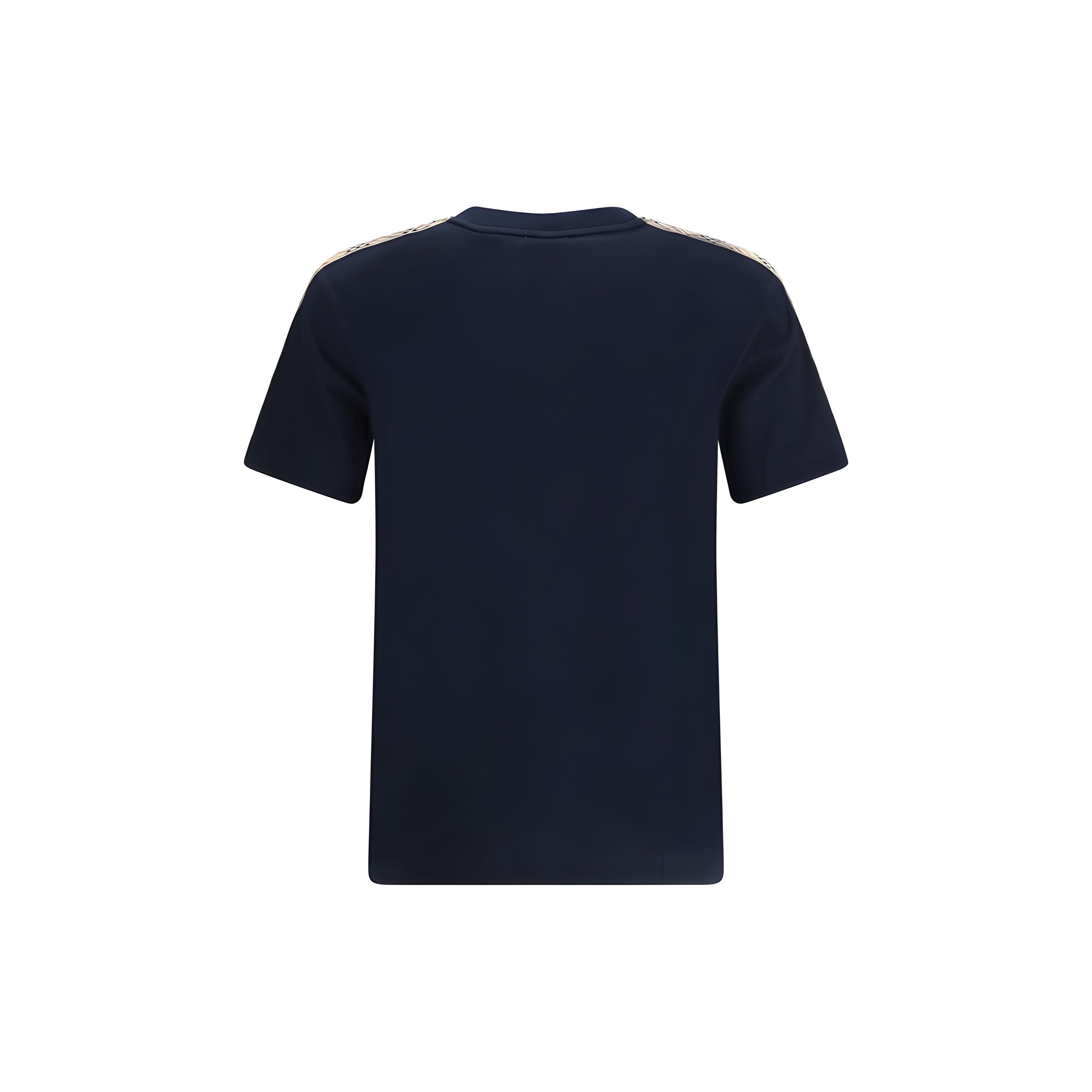 Tricou Burberry din bumbac albastru