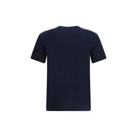 Tricou Burberry din bumbac albastru