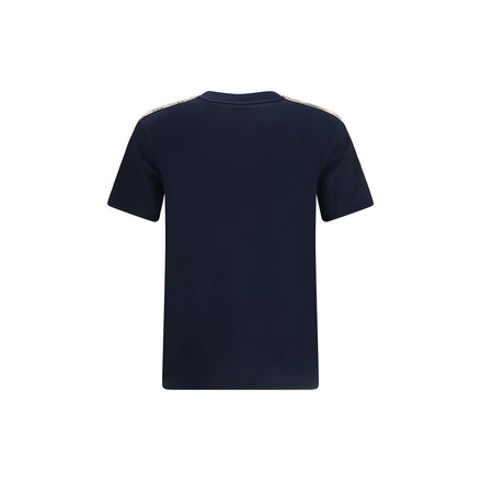 Tricou Burberry din bumbac albastru