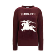 Burberry Pulover Bordo din Lână