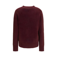 Burberry Pulover Bordo din Lână