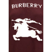 Burberry Pulover Bordo din Lână