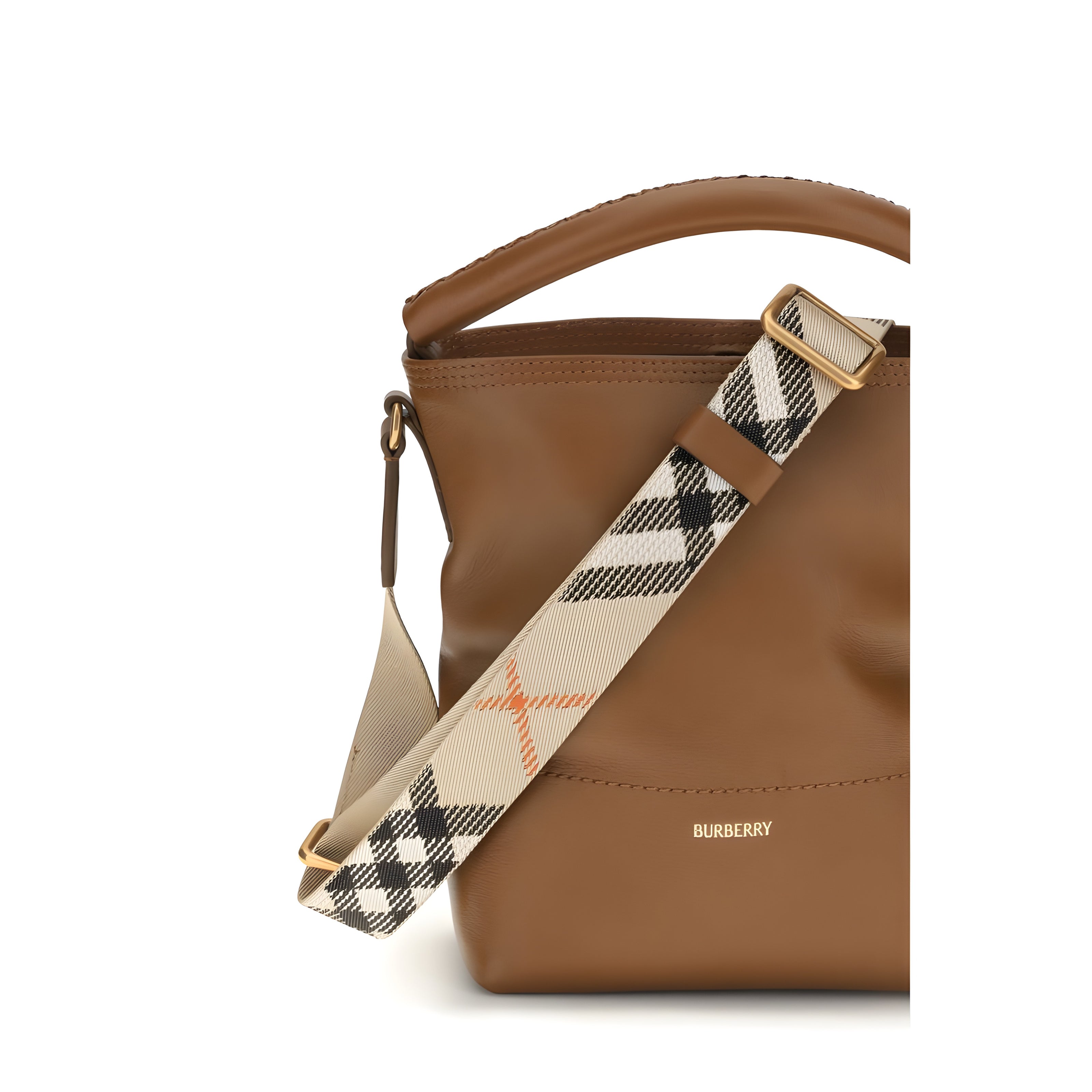 Geantă bucket maro Burberry