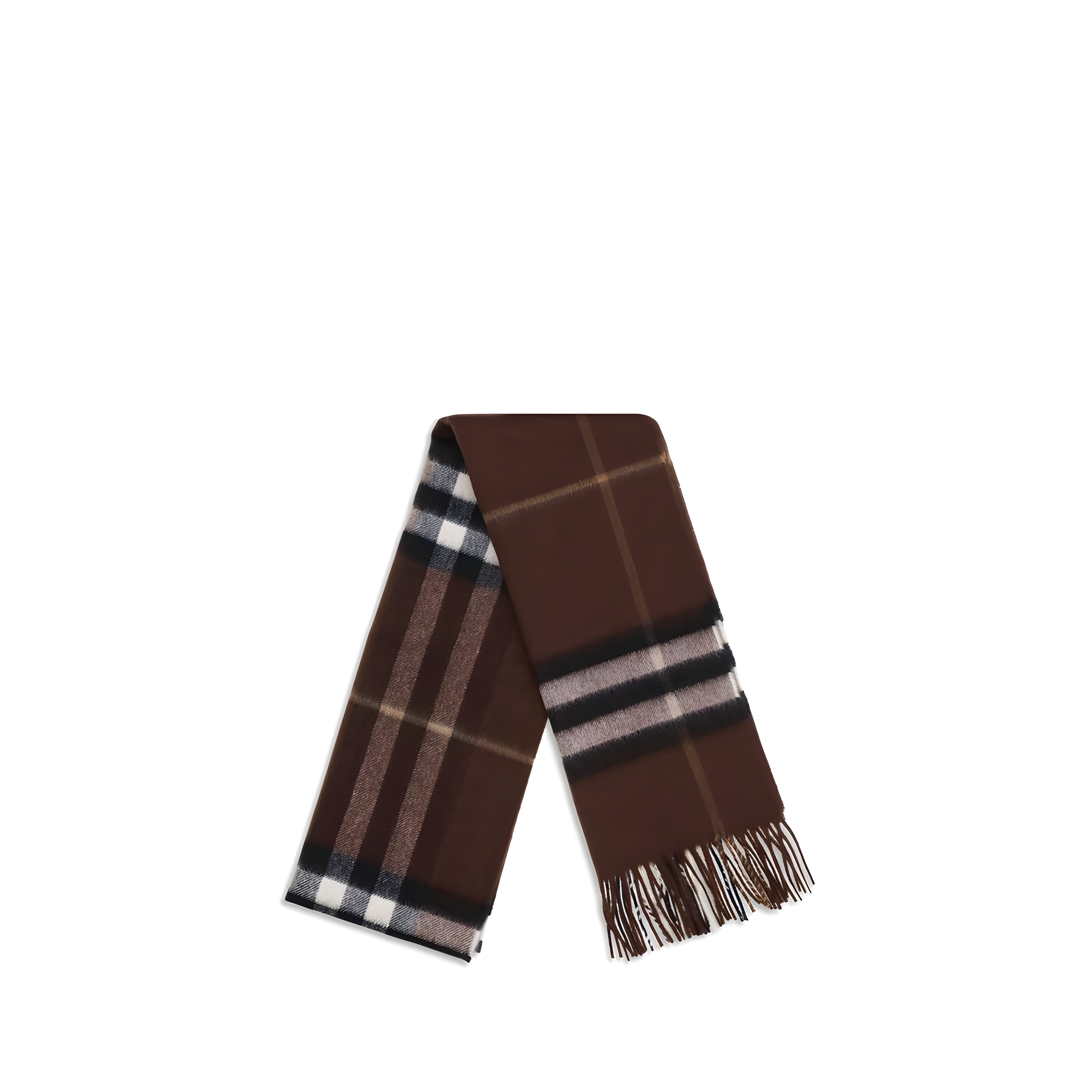 Burberry Brown Cashmere Scarf