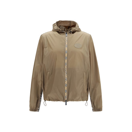 Jachetă shell Burberry maro