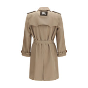 Burberry Brown Silk Trench Coat