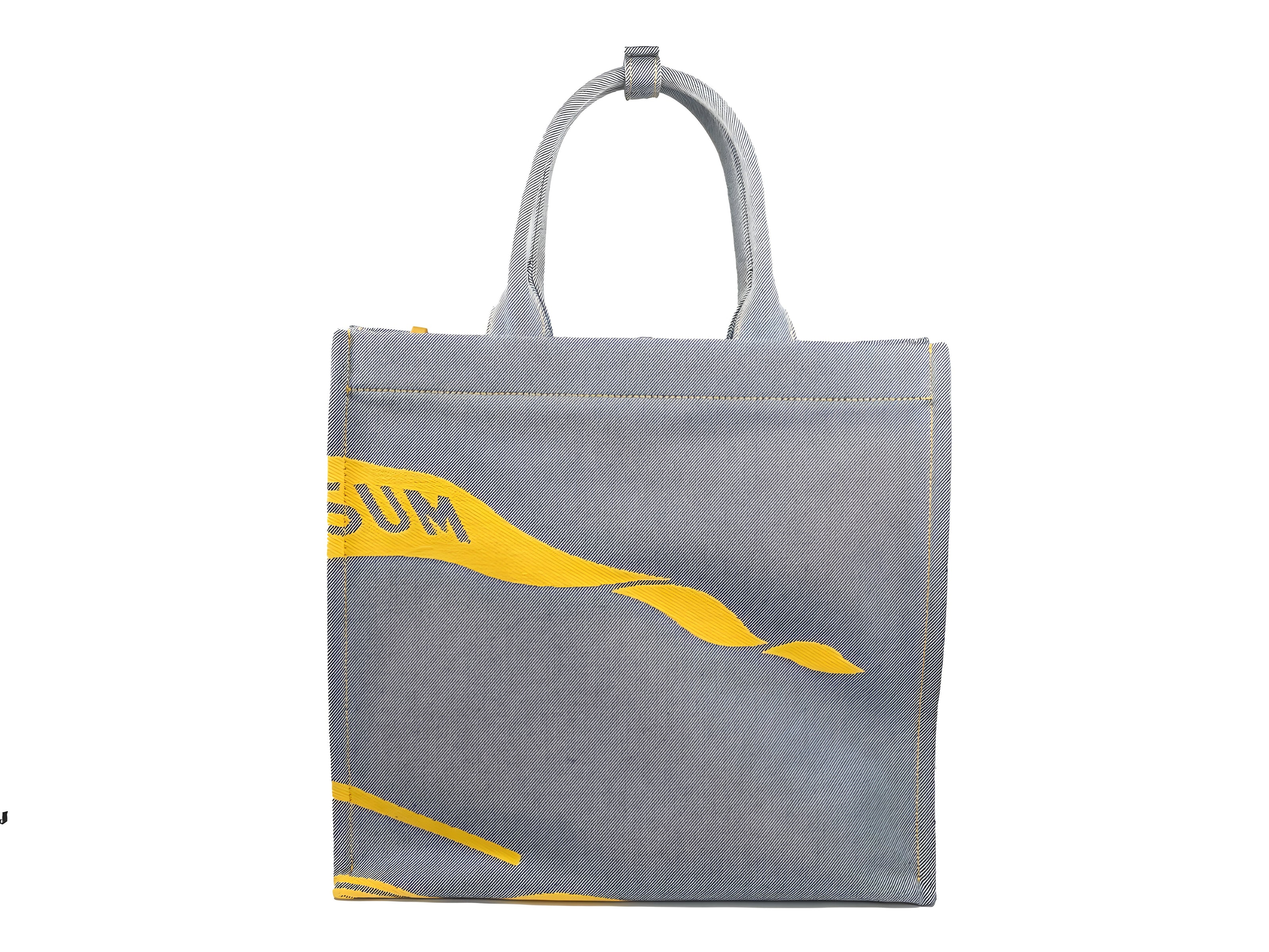 Geantă tote Burberry EKD Canvas cu portmoneu monede