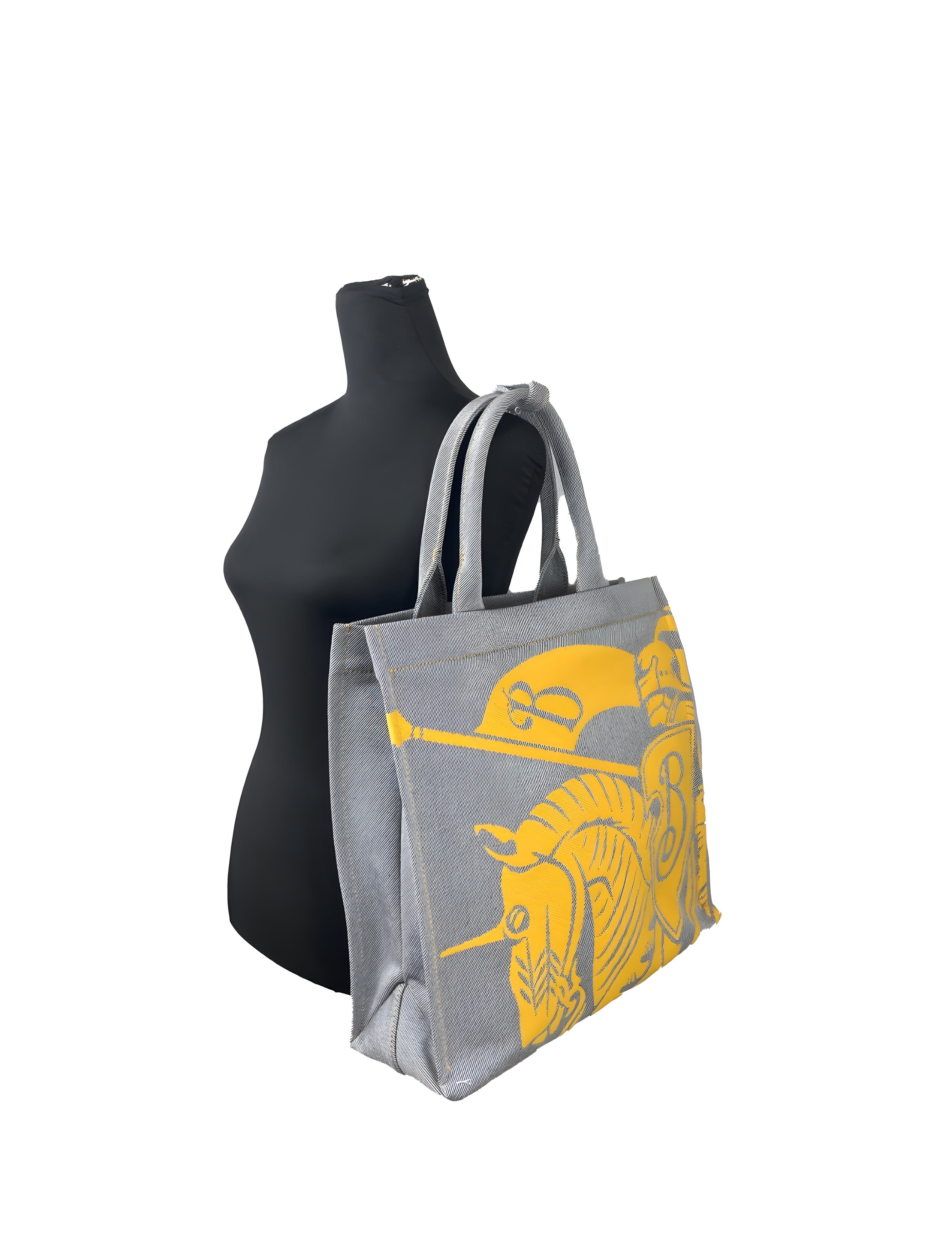 Geantă tote Burberry EKD Canvas cu portmoneu monede