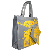 Geantă tote Burberry EKD Canvas cu portmoneu monede