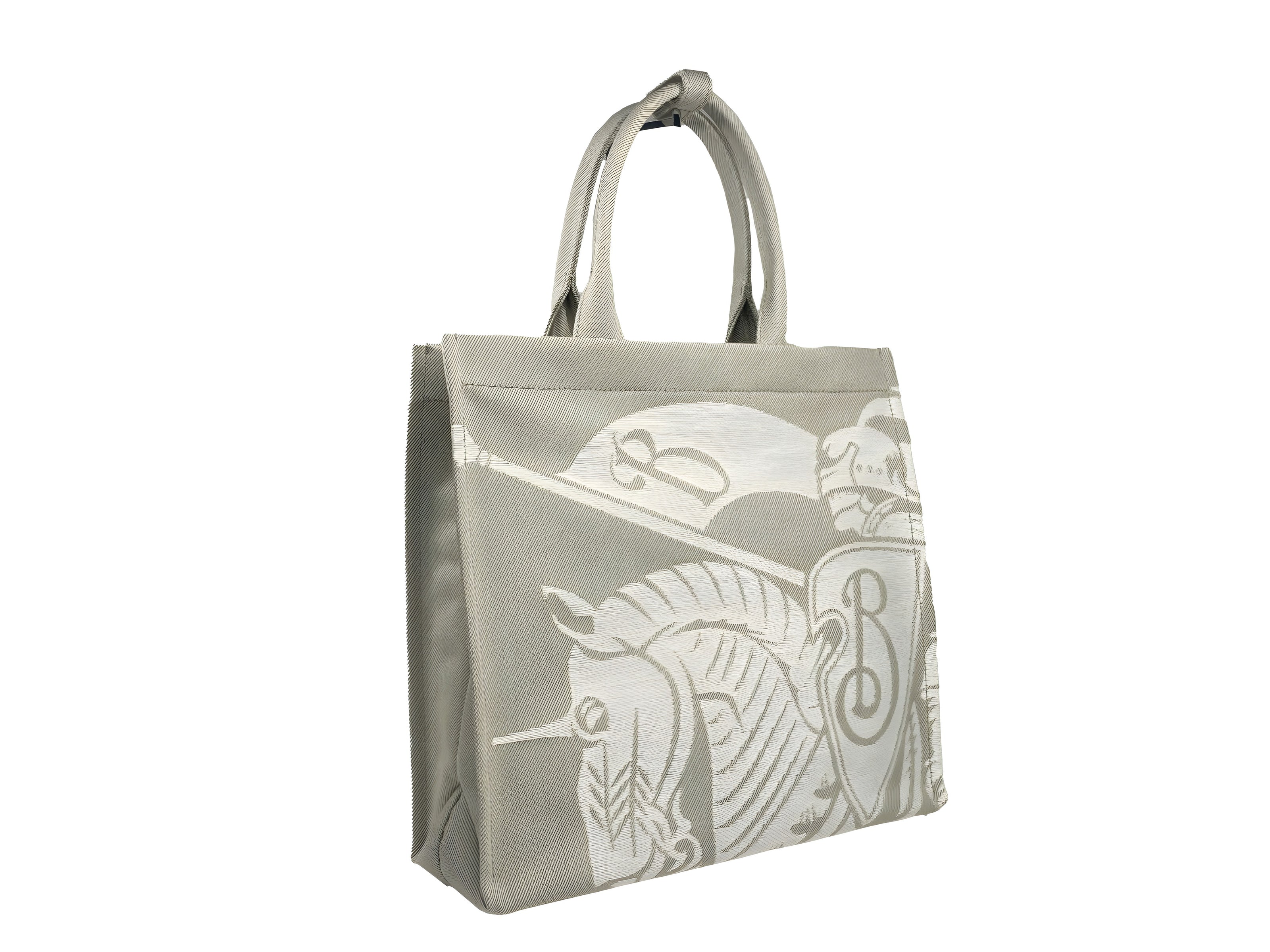 Geantă tip tote Burberry EKD din pânză cu borsetă pentru monede