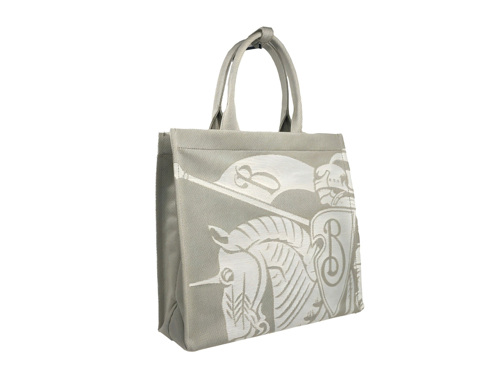 Geantă tip tote Burberry EKD din pânză cu borsetă pentru monede