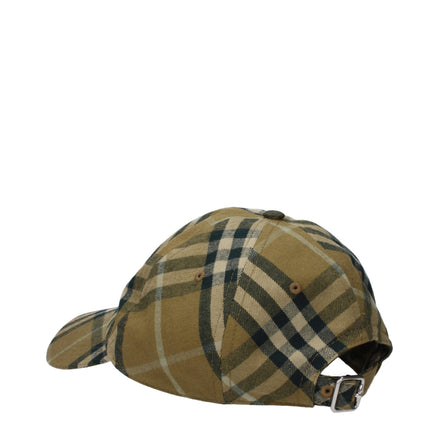 Șapcă verde de bumbac Burberry (Șapcă de baseball)