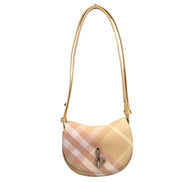 Burberry Mini Check Rocking Horse Crossbody Bag
